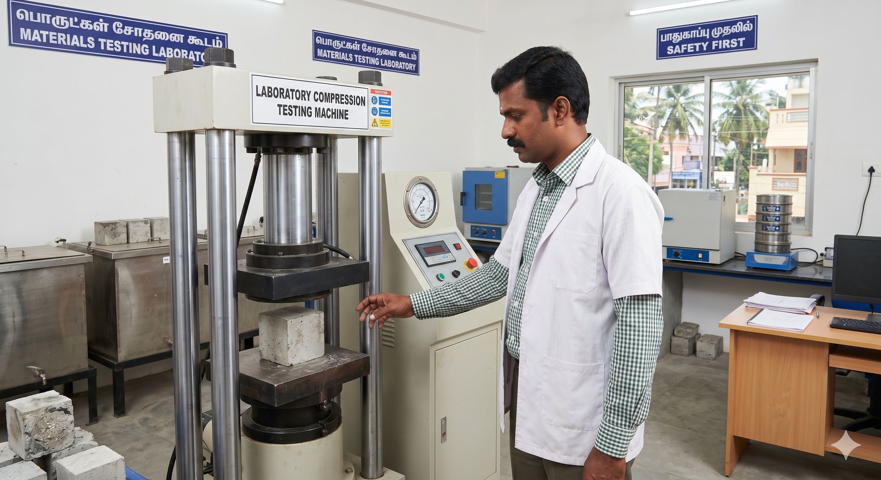 Laboratory Compression Testing Machines